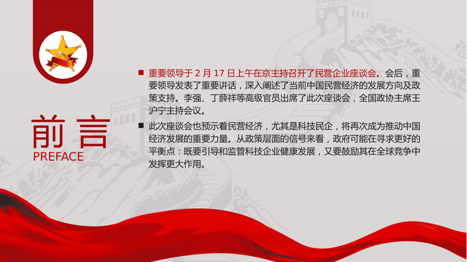2025年民营企业座谈会深度解读PPT课件 第 2 页