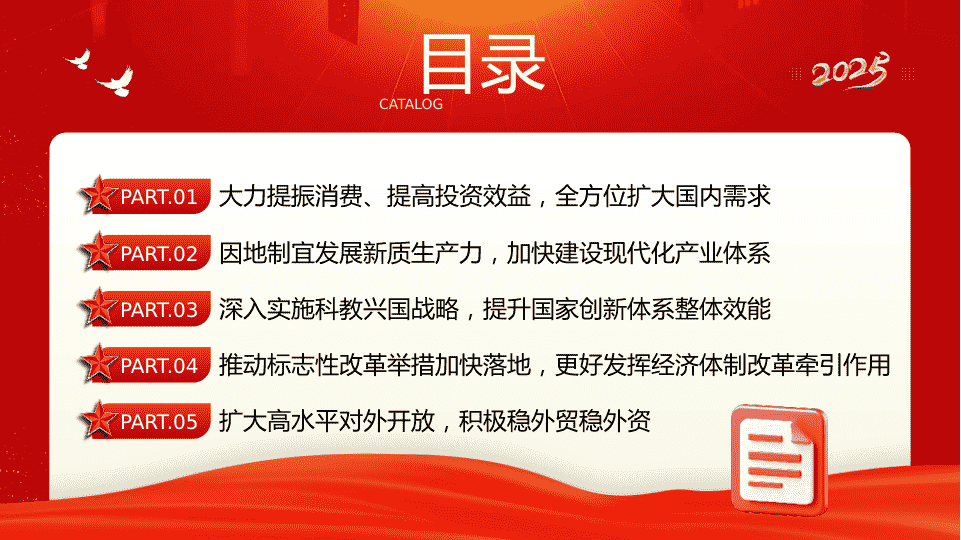 2025年政F工作十大任务 第 2 页